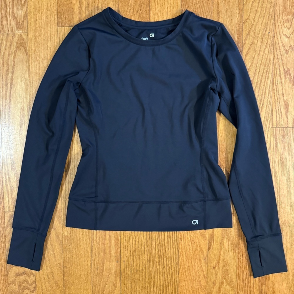 GapFit Black Long Sleeve Compression Shirt Women’s Size XS